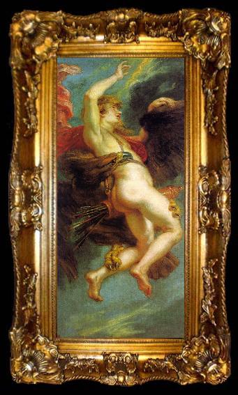 framed  Peter Paul Rubens The Abduction of Ganymede, ta009-2